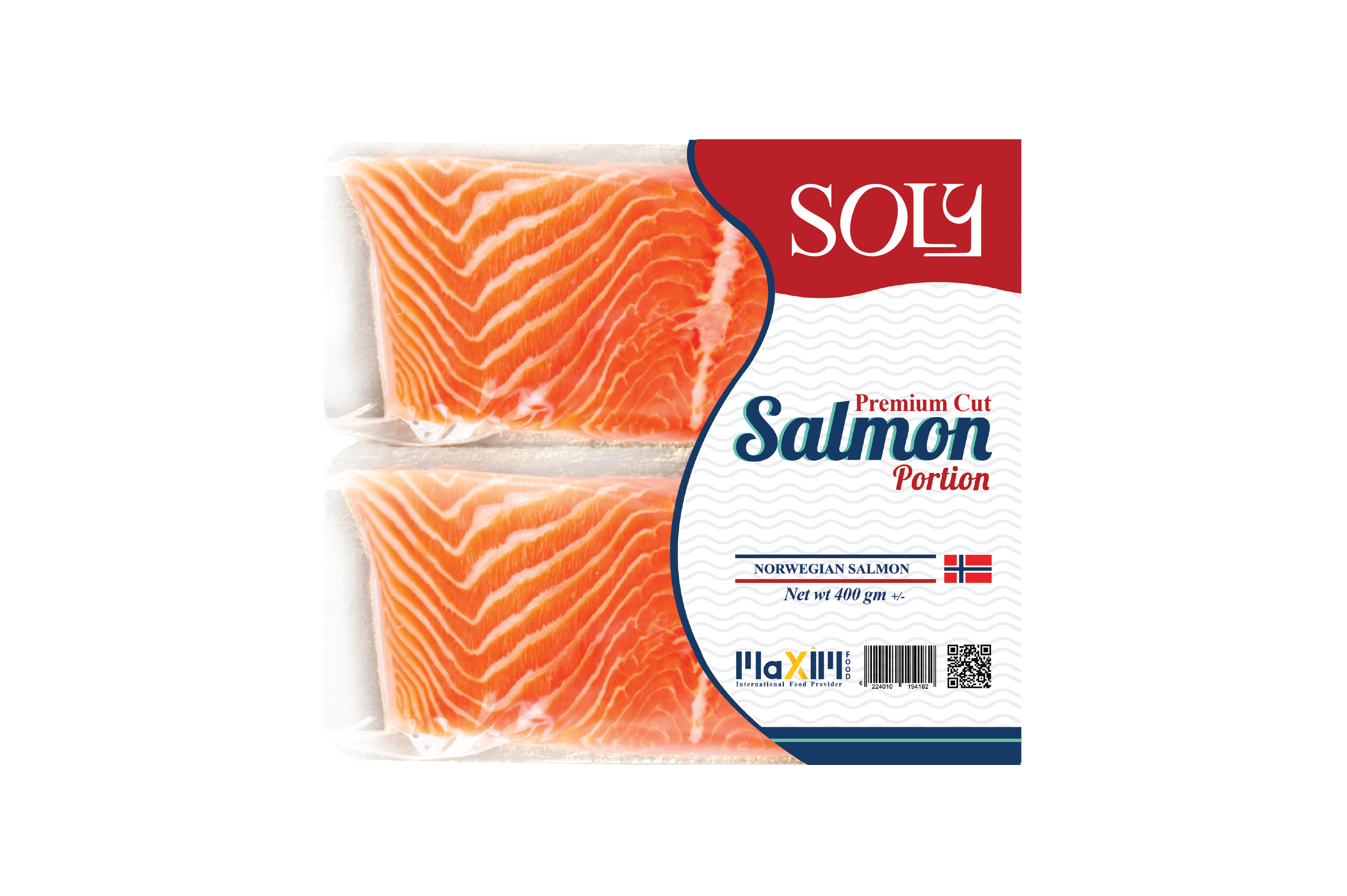 salmon fillet portions