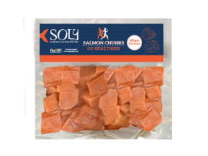 salmon chunks