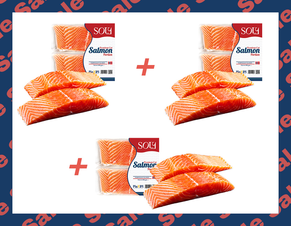 salmon portion